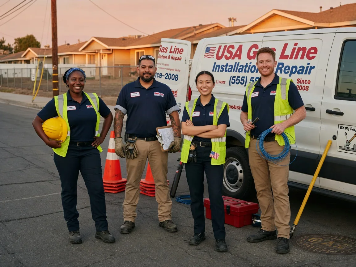 Gas Line Installation company in Princeton, CA